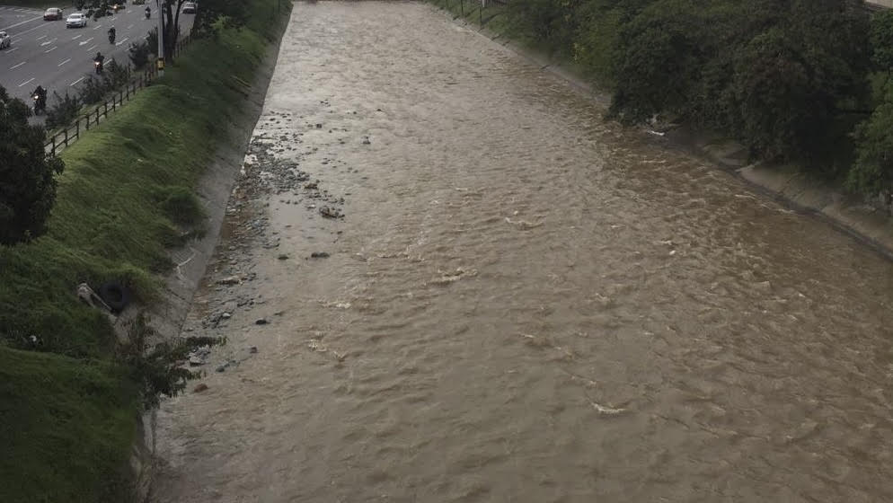 Río Medellín. (Imagen referencial). Foto: cortesía.