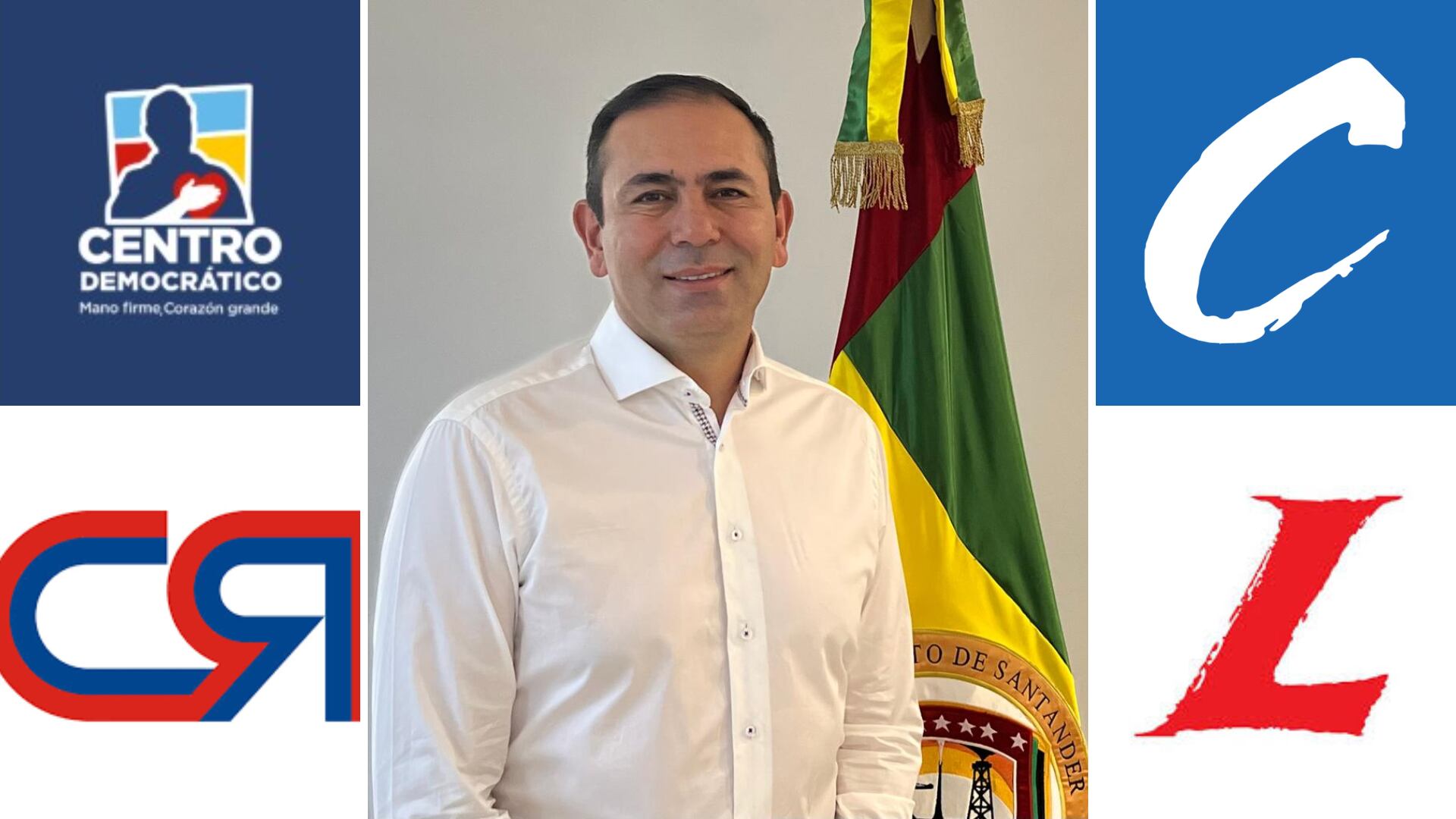 Liberal, Conservador, Cambio Radical y Centro Democrático coavalaron al G.(r) Díaz Mateus