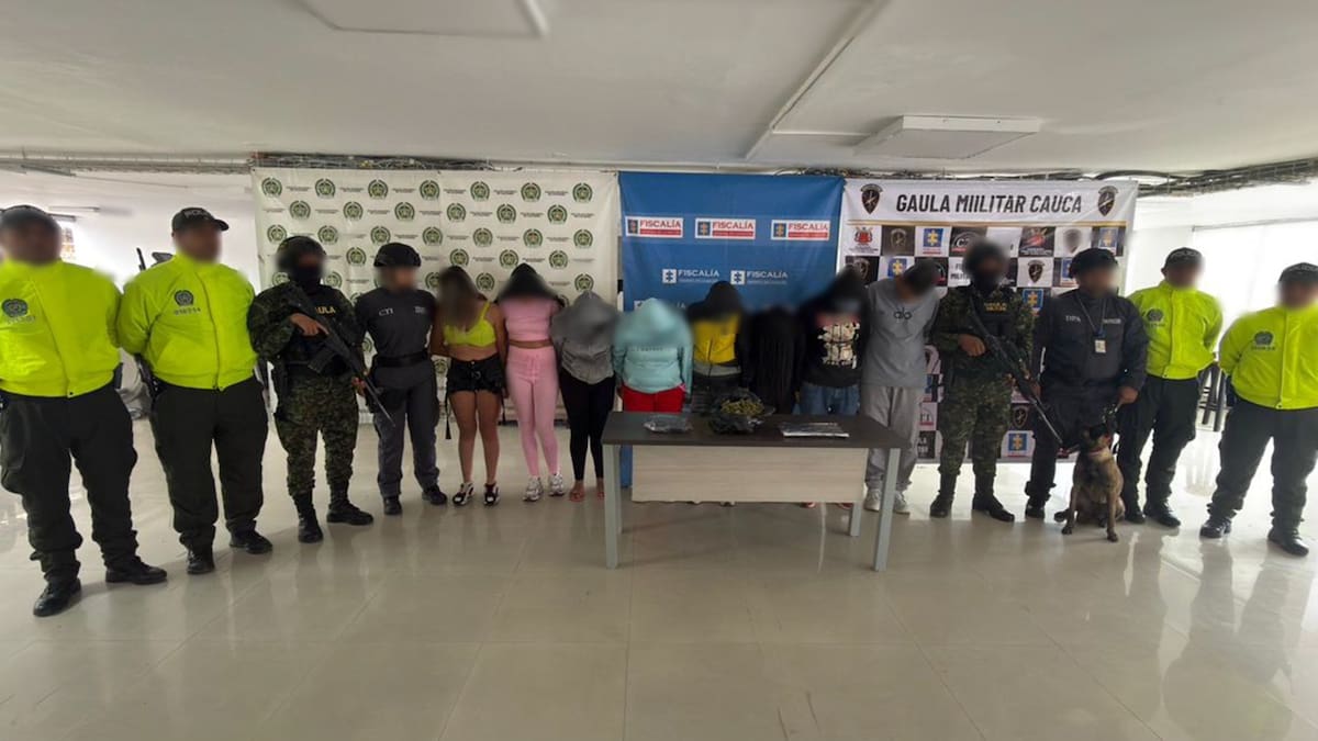 La Policía desarticuló en Popayán una peligrosa red delincuencial conocida como “Los Pandora”