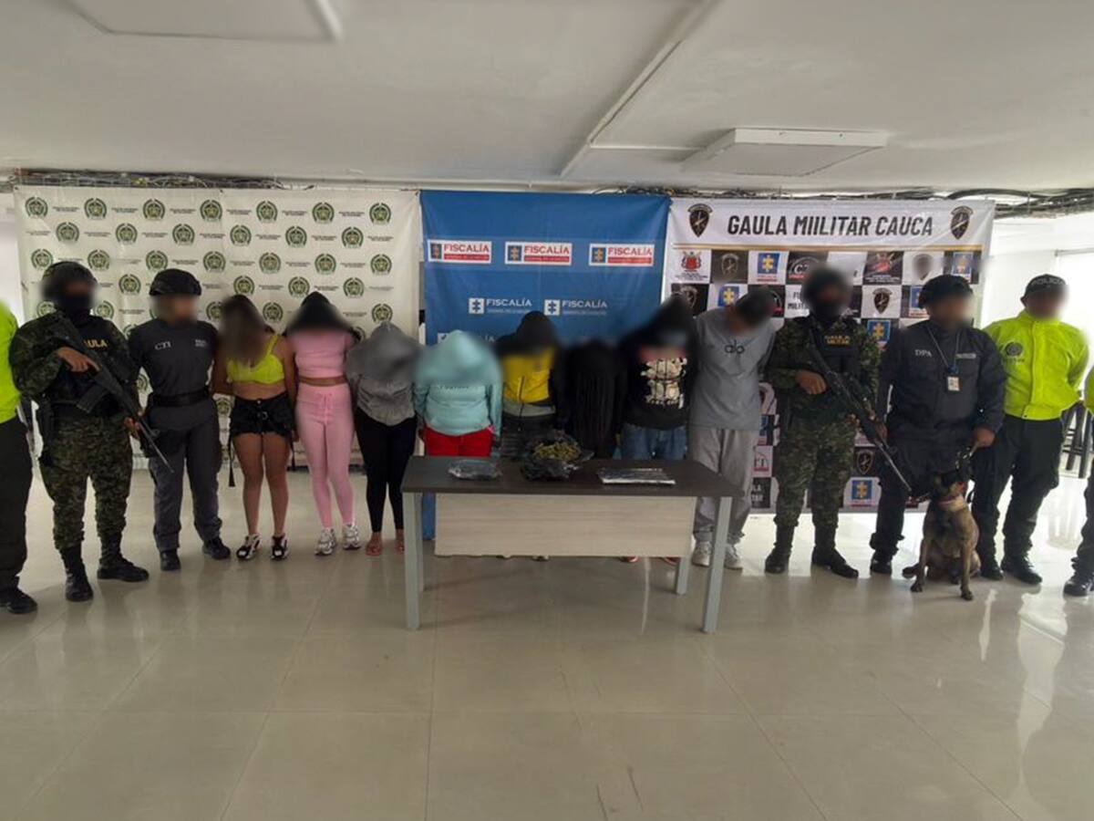 La Policía desarticuló en Popayán una peligrosa red delincuencial conocida como “Los Pandora”