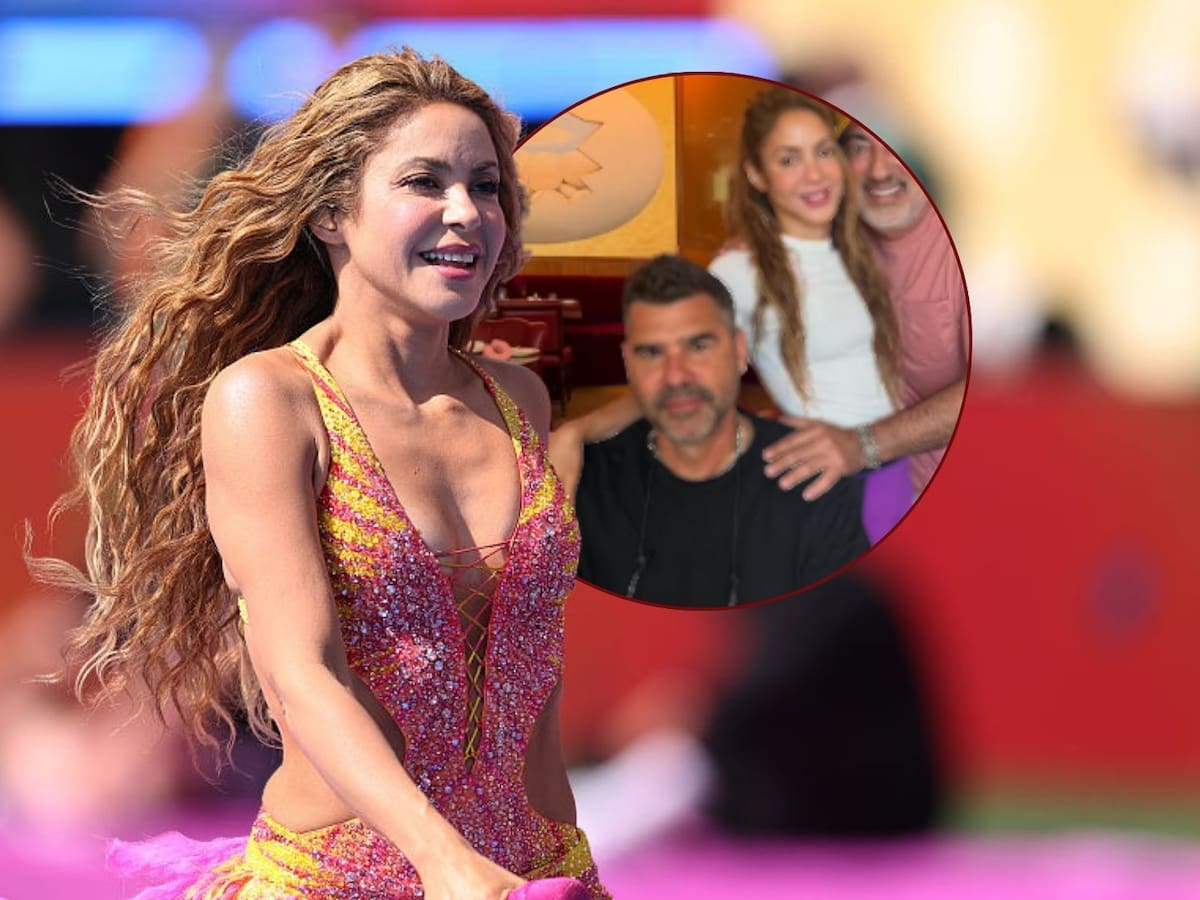 Shakira reapareció junto a Antonio de la Rúa tras 16 años de distanciamiento