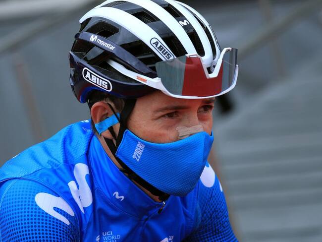 'Supermán' López duratne su participación en el Tour de Francia 2021.