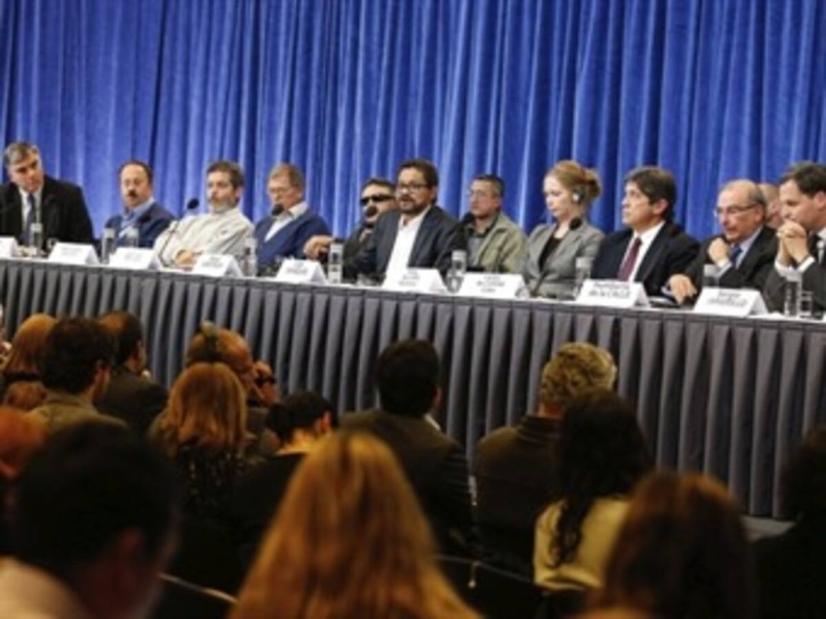 Farc descarta que largo receso genere atraso en las negociaciones de paz