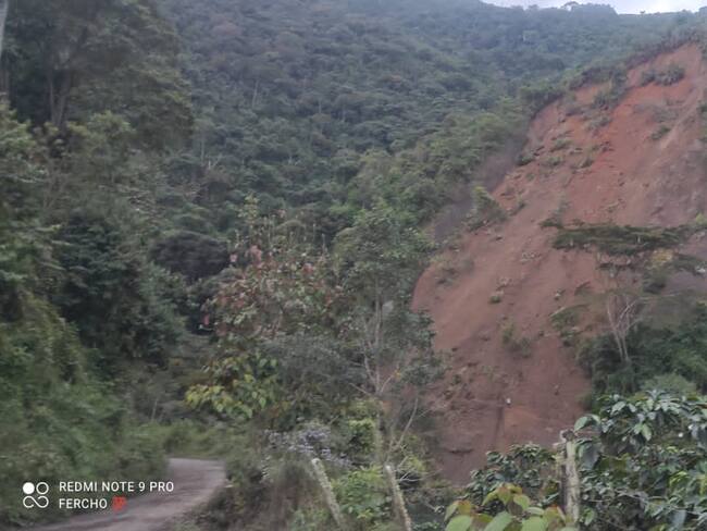 Derrumbe Betulia-foto alcaldía