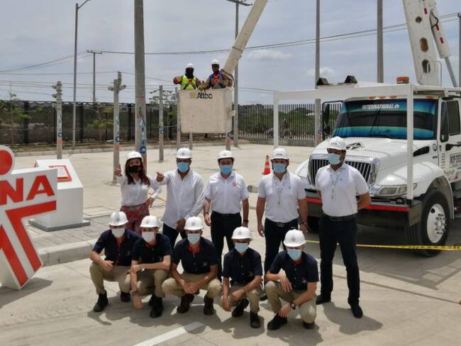Centro de entrenamiento para lineros en el municipio de Malambo.