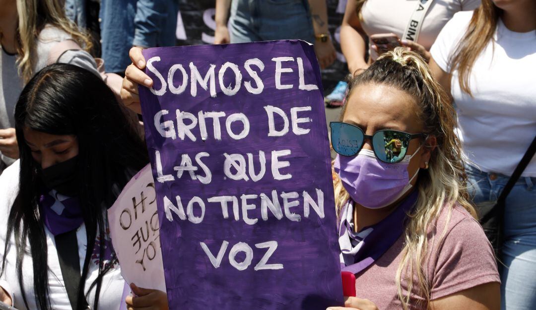 Manifestaciones en rechazo a los feminicidios en México