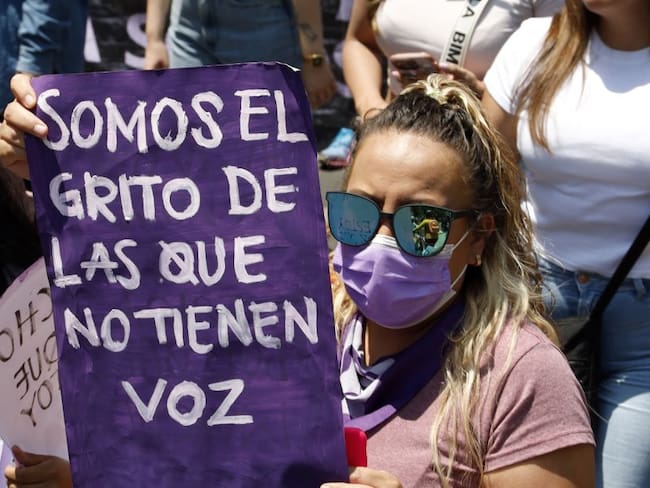 Manifestaciones en rechazo a los feminicidios en México