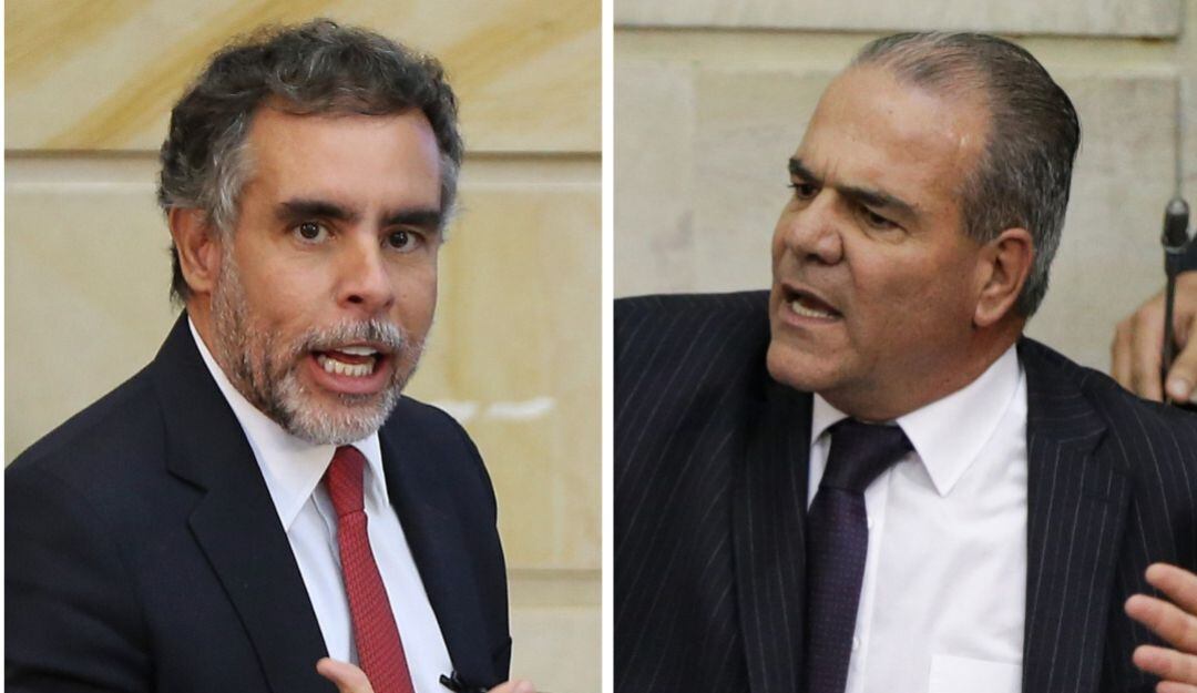 Los congresistas protagonizaron una polémica en la plenaria del Senado