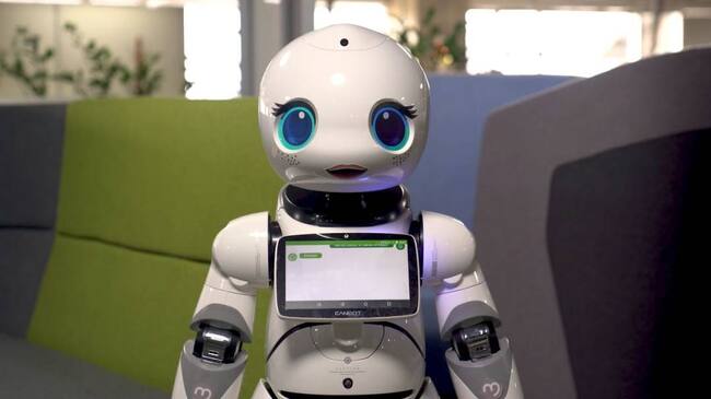 EMA Robot de IA para atención de usuarios y personal de EPM. Foto: EPM.