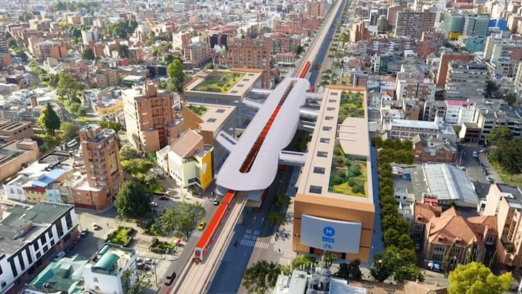 Los primeros trabajos de las obras de adecuación para la construcción de la primera línea de Metro de Bogotá serán el traslado de redes de acueducto y alcantarillado. Foto: Alcaldía de Bogotá
