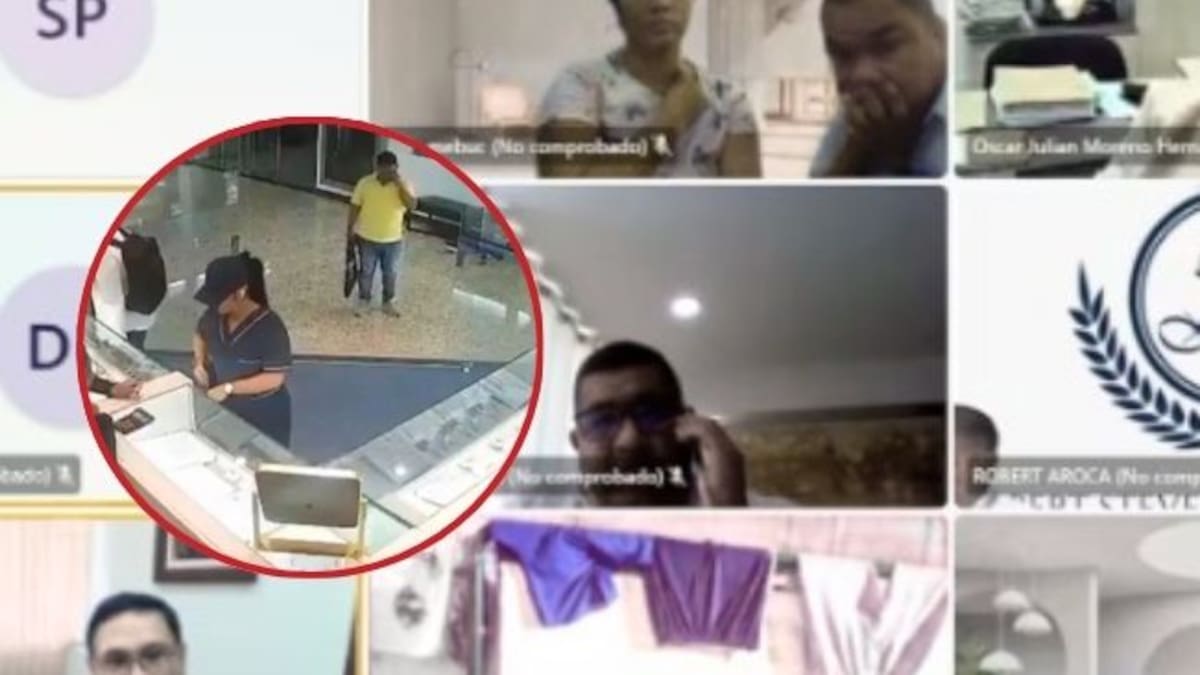 Medida de aseguramiento a capturados por robo a joyería