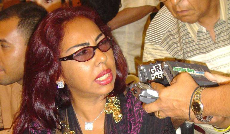 Enilce López, conocida por su apodo como "la gata"