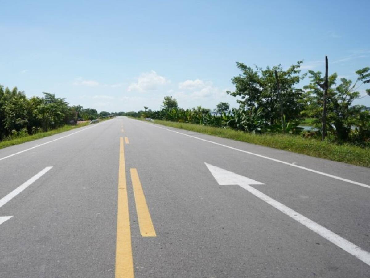 Transversal Momposina ya está pavimentada en su totalidad