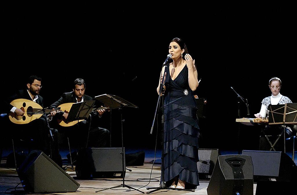 Ghada Shbeir, cantante libanesa. Foto: Getty Images.