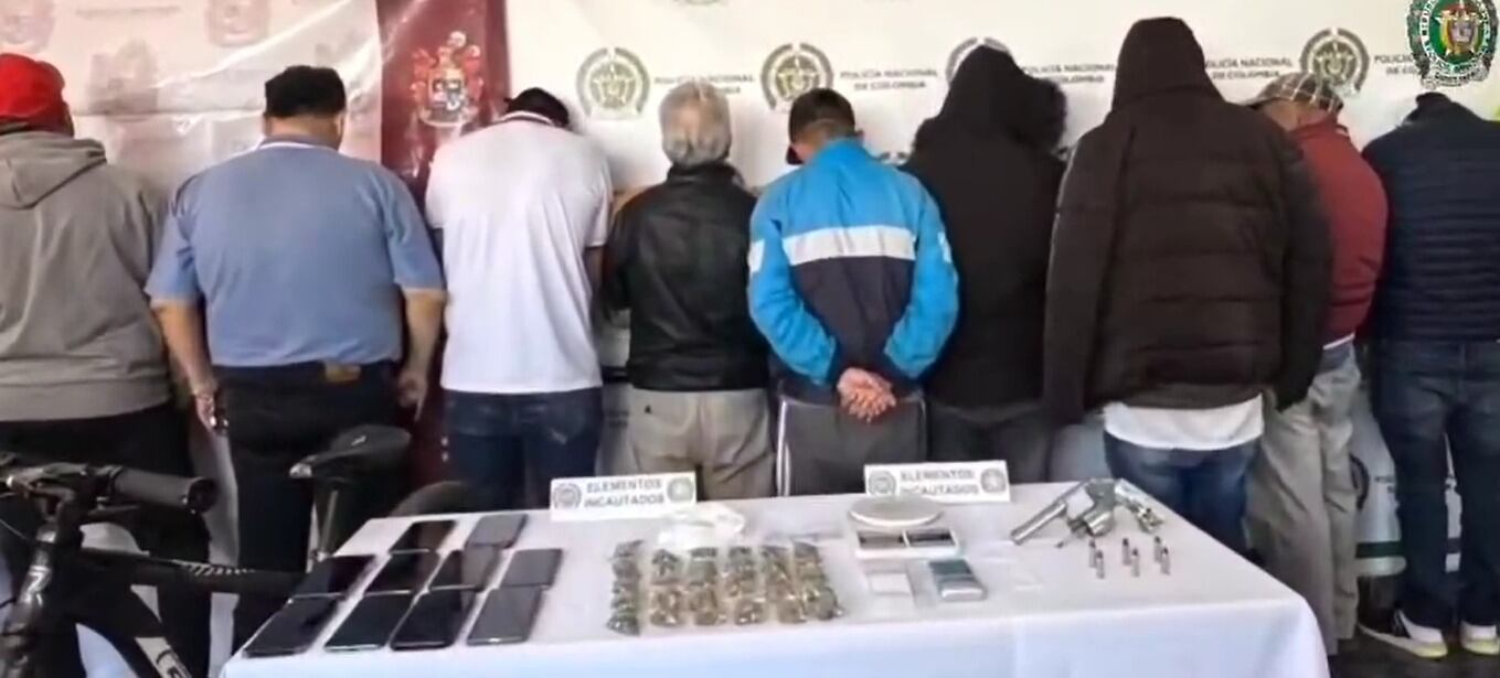 Operación policial en Chiquinquirá desarticula red de narcotráfico, capturan a 12 integrantes del grupo delincuencial ´los brays´