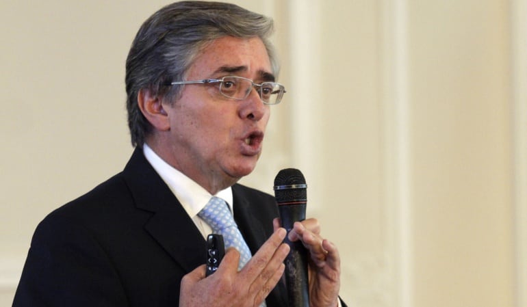 El ministro de Transporte, Germán Cardona.