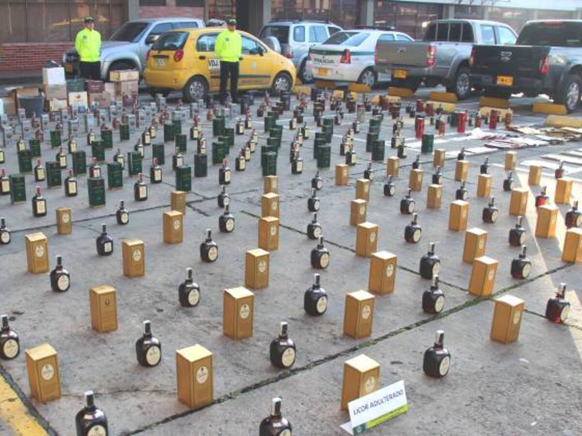 Operativos contra licor y cigarrillos de contrabando