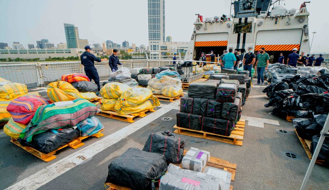 Incautación de drogas en Estados Unidos.    Foto: Getty 