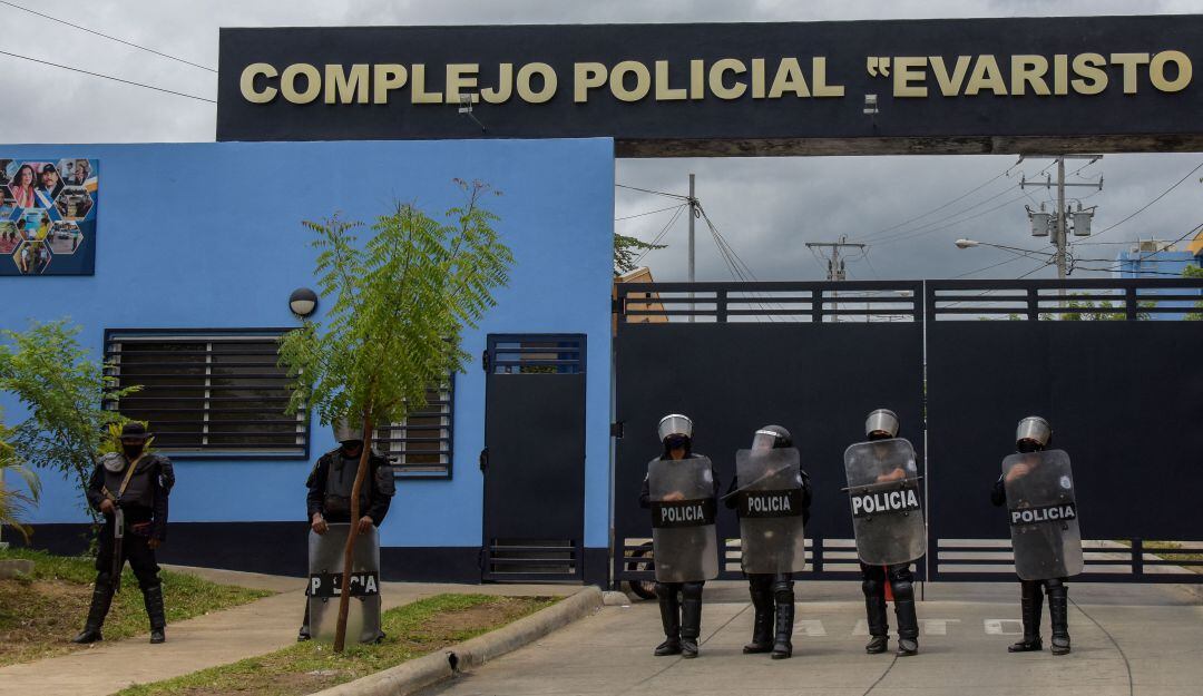 Complejo policíal donde están retenidos buena parte de los líderes opositores detenidos las últimas semanas.