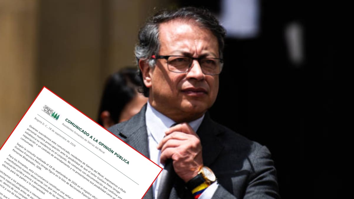 Tengo derecho a vivir donde quiera: Petro respondió a carta de vecinos que lo rechazan en Bogotá