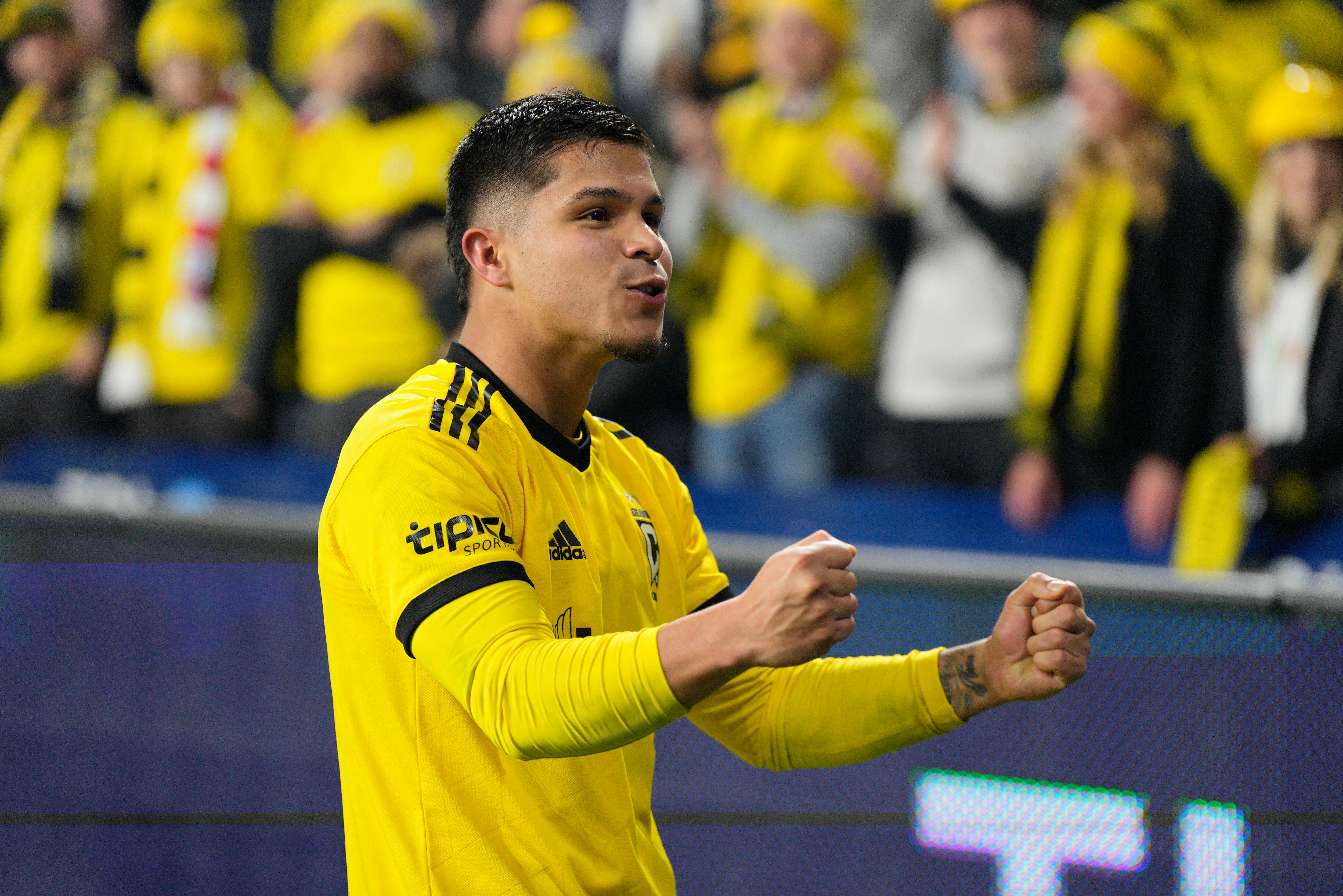 Cucho Hernández en Columbus Crew | Foto:  Jeff Dean/Getty Images