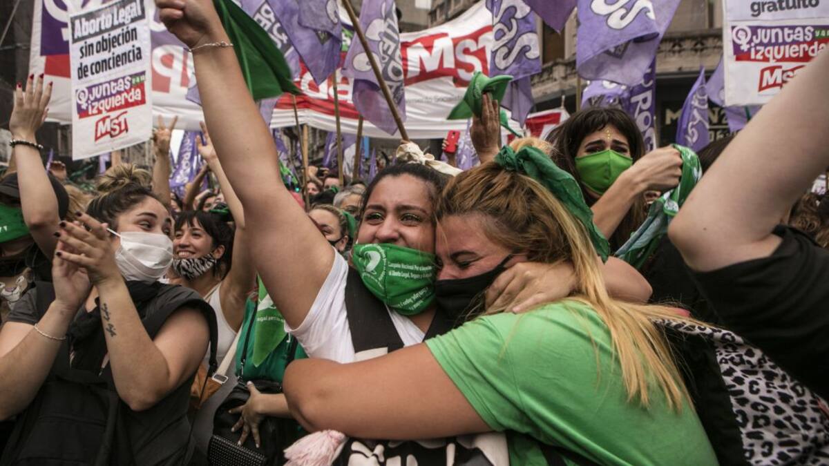 “Que la marea verde contagie a toda América Latina": Colectivo Feminista
