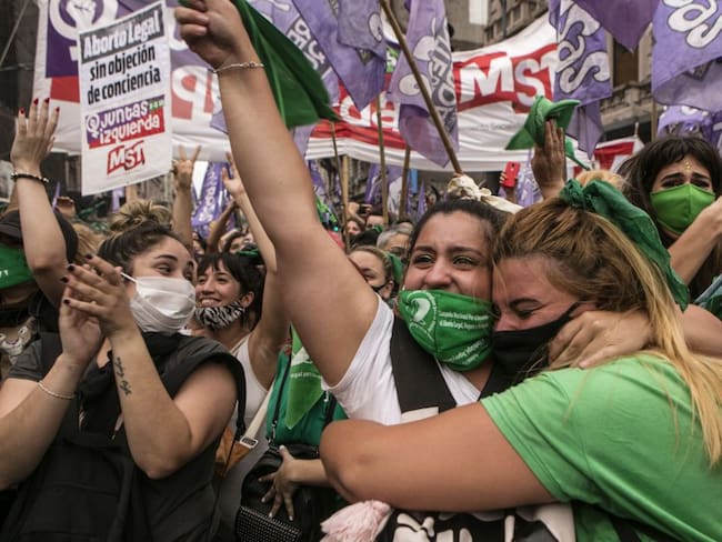 “Que la marea verde contagie a toda América Latina&quot;: Colectivo Feminista