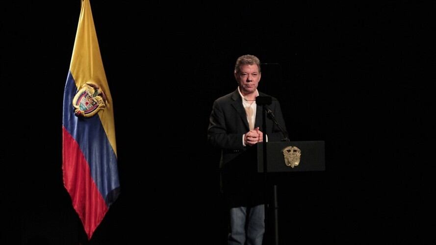 Juan Manuel Santos hizo un balance de la implementación de los acuerdos de paz. Foto: Colprensa