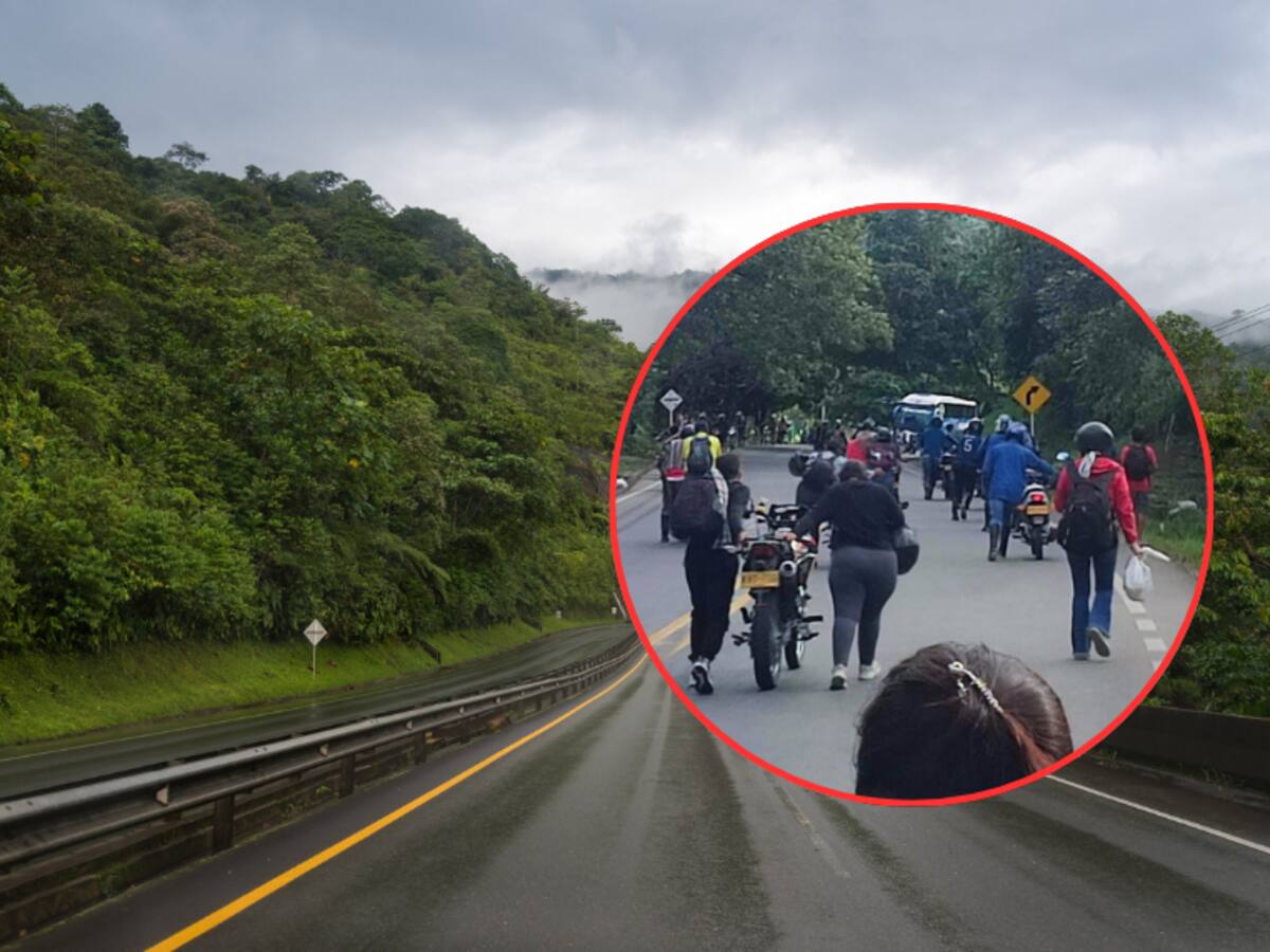 Minga indígena cierra vía que deja incomunicado al departamento del Huila con Putumayo