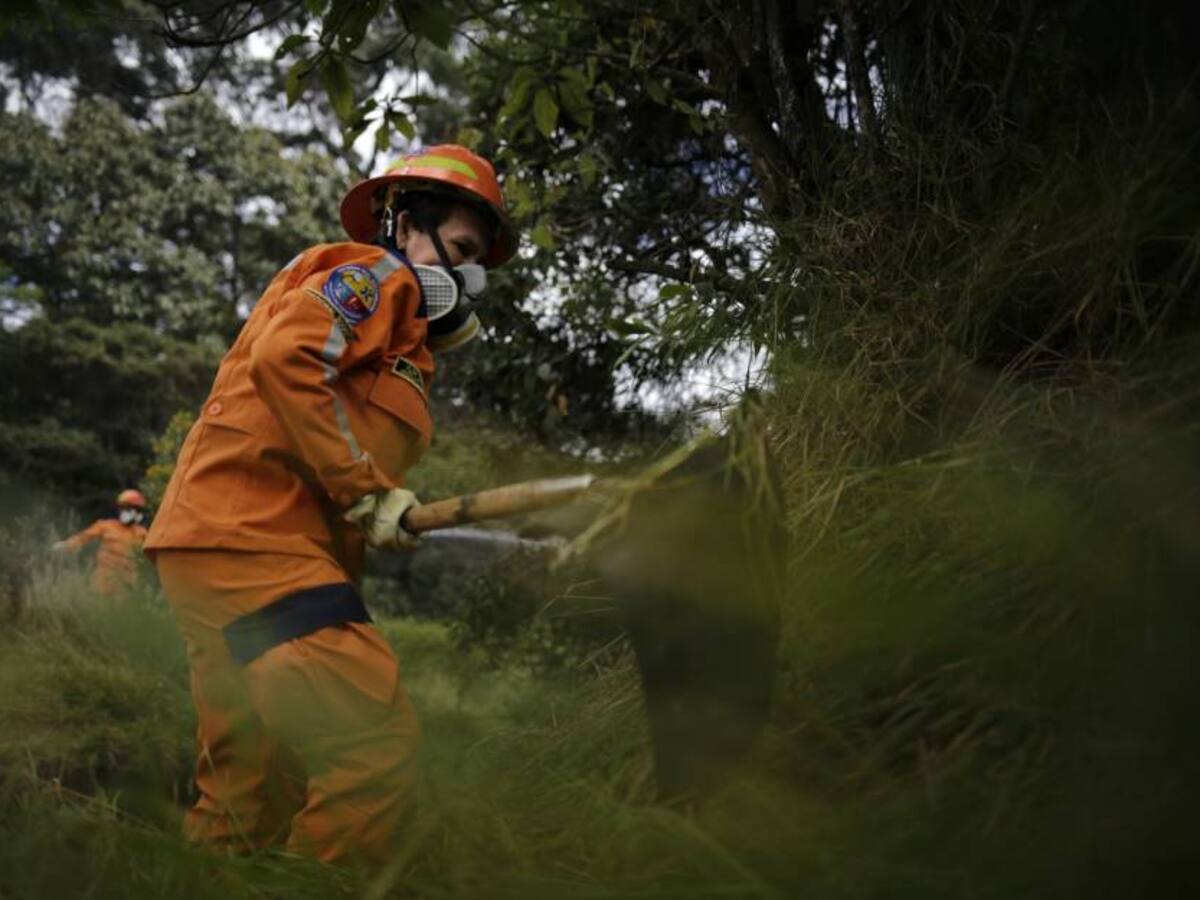 Se identificaron 107 puntos de posibles incendios forestales en el país