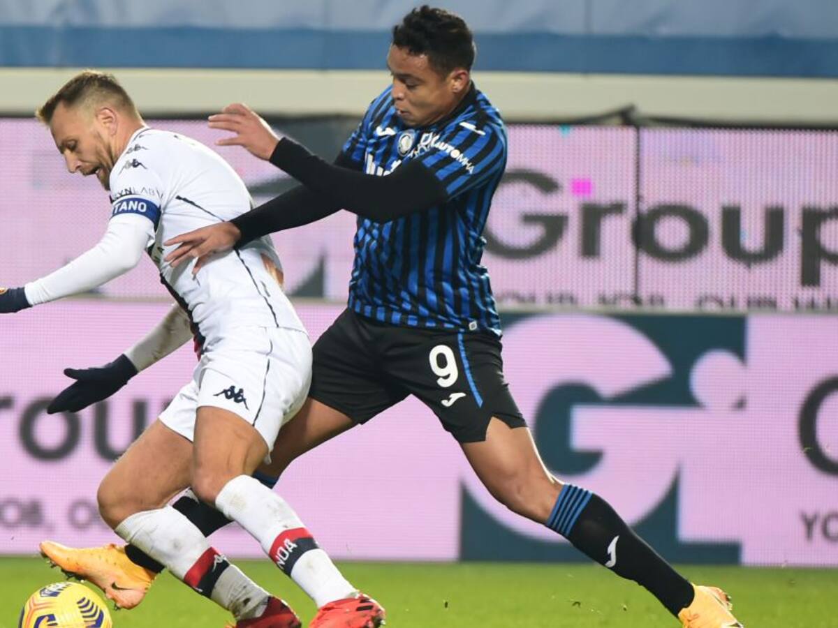 Con Zapata y Muriel, Atalanta empató sin goles ante el Genoa