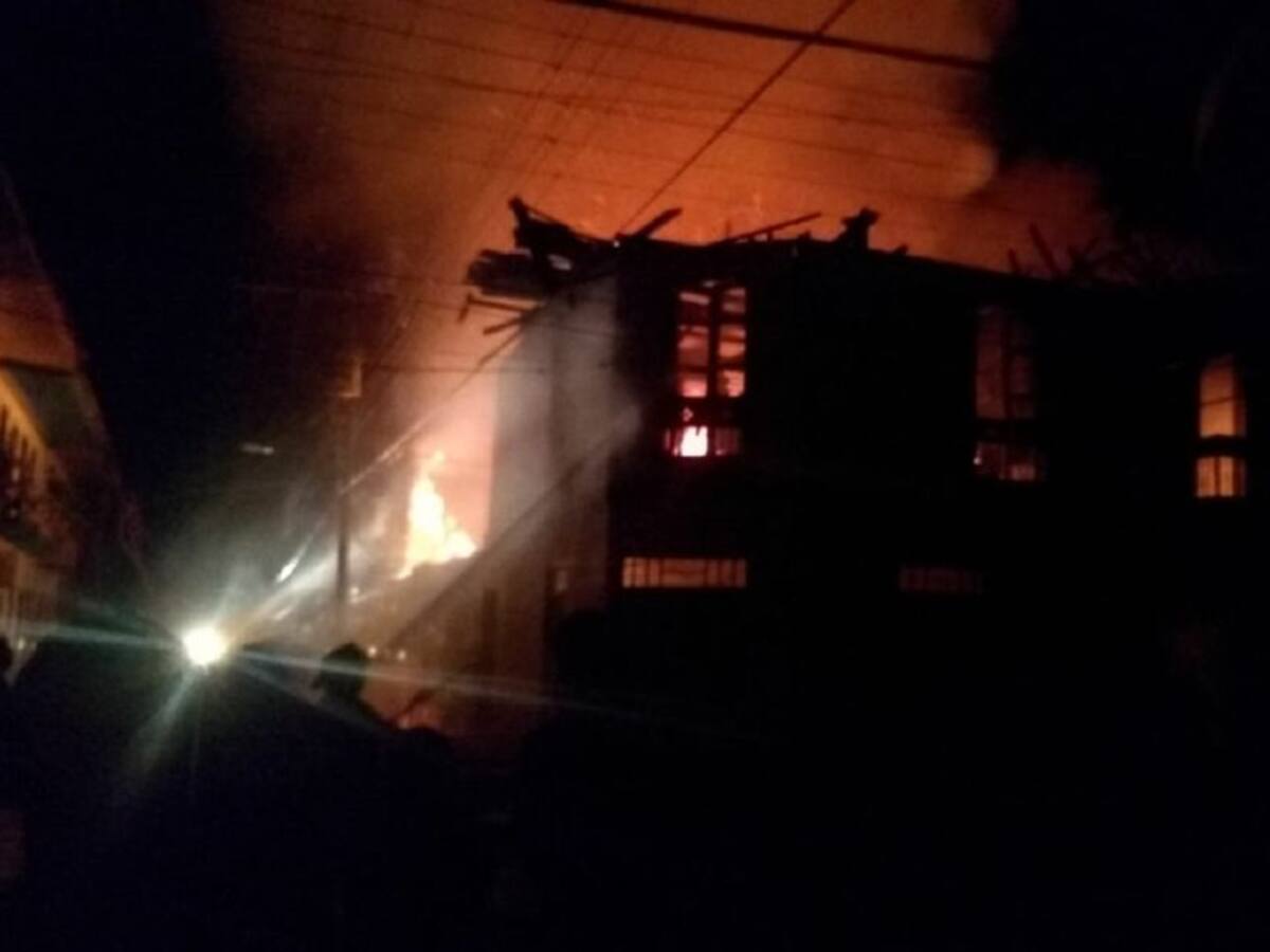 Llamado de auxilio de Alcalde de El Cairo, por voraz incendio