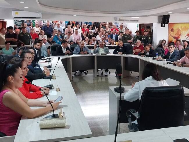 Concejo de Floridablanca aprobó uso de vigencias futuras: Hubo polémica en la plenaria. Foto: Suministrada