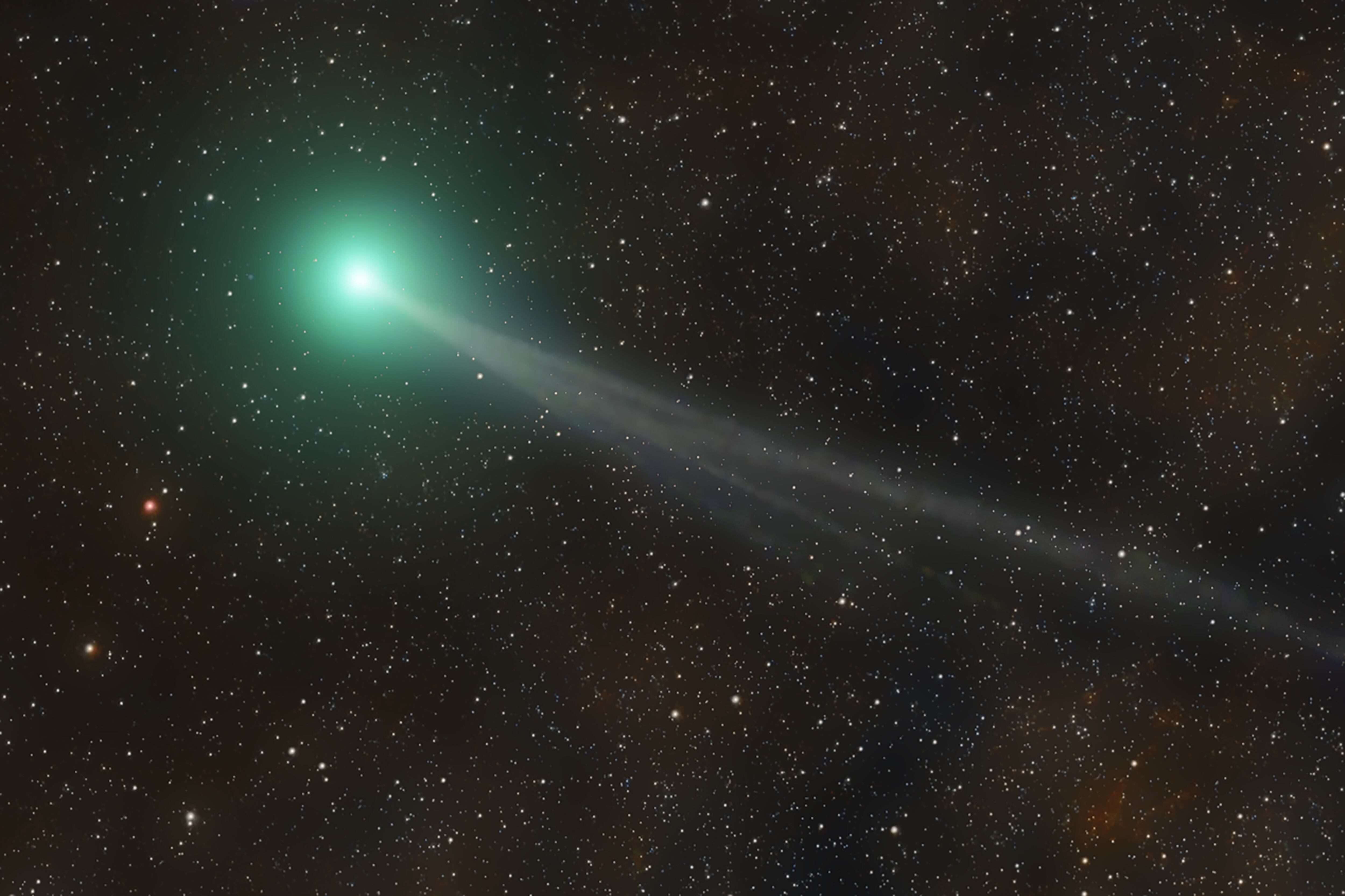 Imagen de referencia. Cometa Lemmon 202 será visible a simple vista en octubre