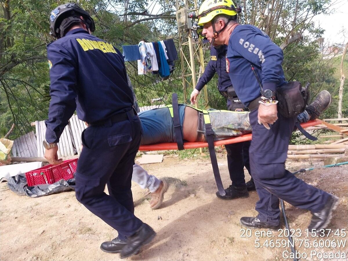 Crédito: Bomberos Marmato, Caldas.