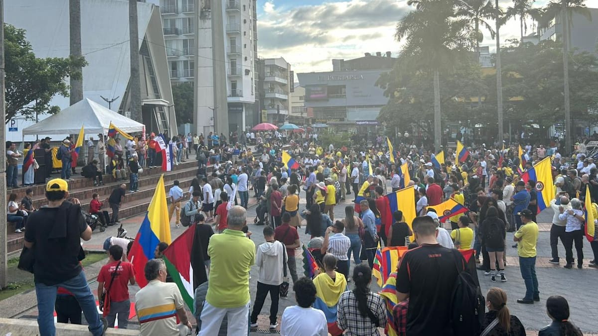 Presidenta del Sindicato Único de Trabajadores del Quindío (SUTEQ), Luz Estela León