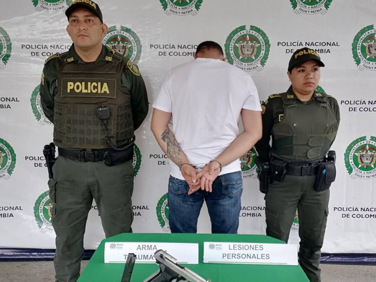Por defender a su hermana que era golpeada fue detenido un hombre