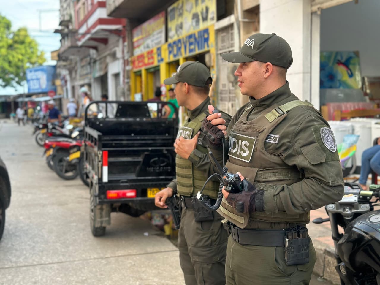 Policía Nacional realiza 12 capturas y recupera armas y motocicletas en Bolívar