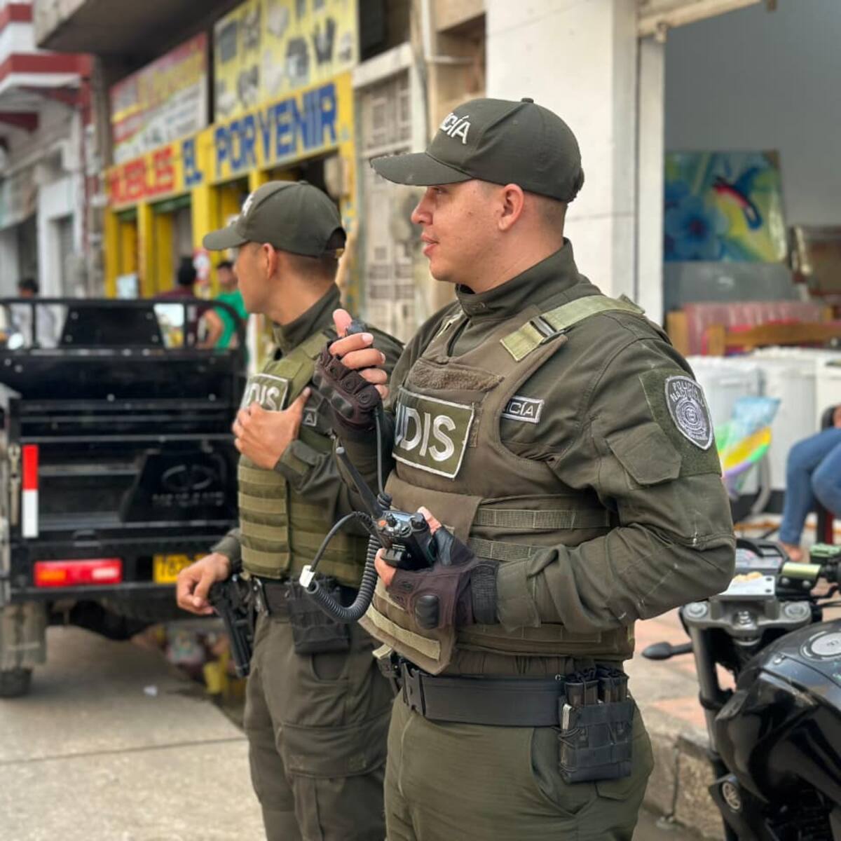 Policía Nacional realiza 12 capturas y recupera armas y motocicletas en Bolívar