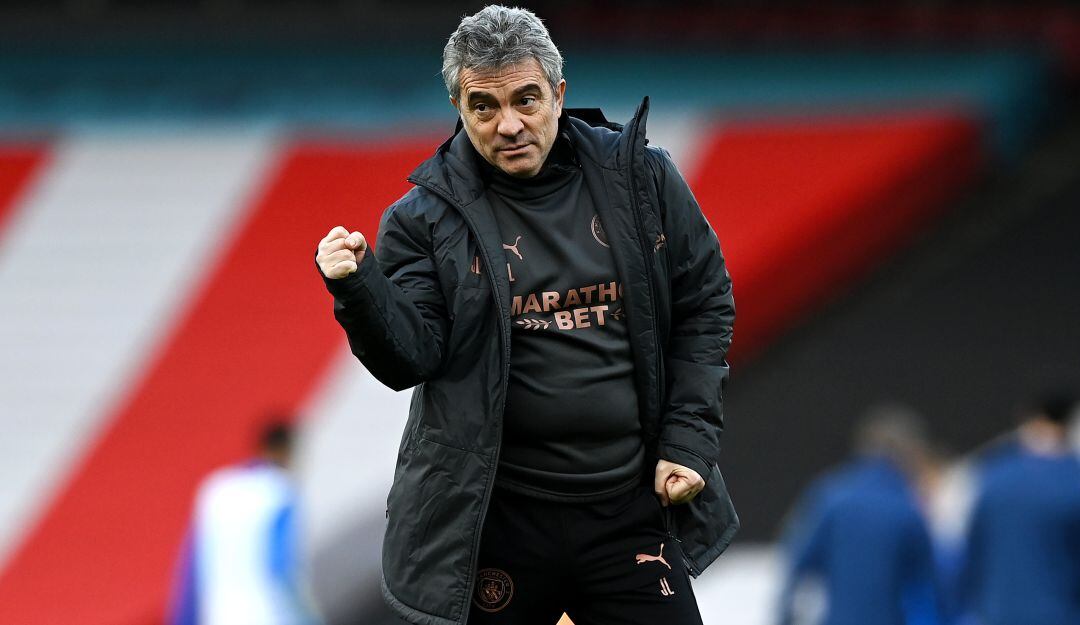 Juan Manuel Lillo, asistente técnico de Pep Guardiola en el Manchester City.