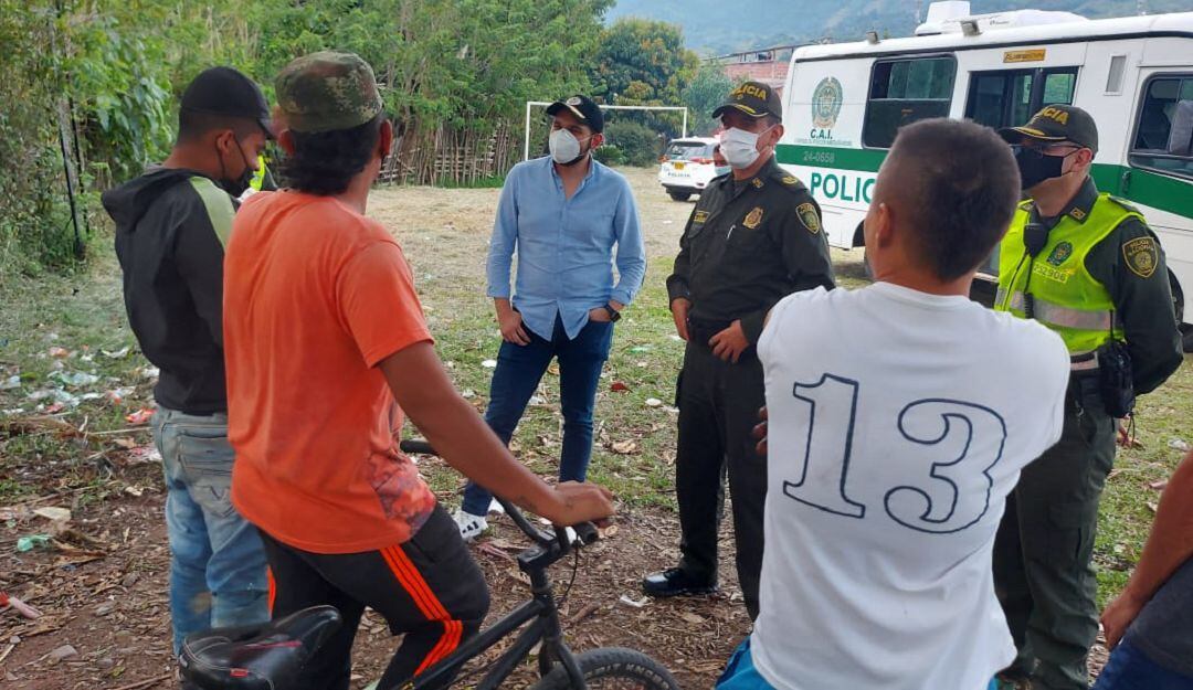 Operativos de seguridad en Caldas