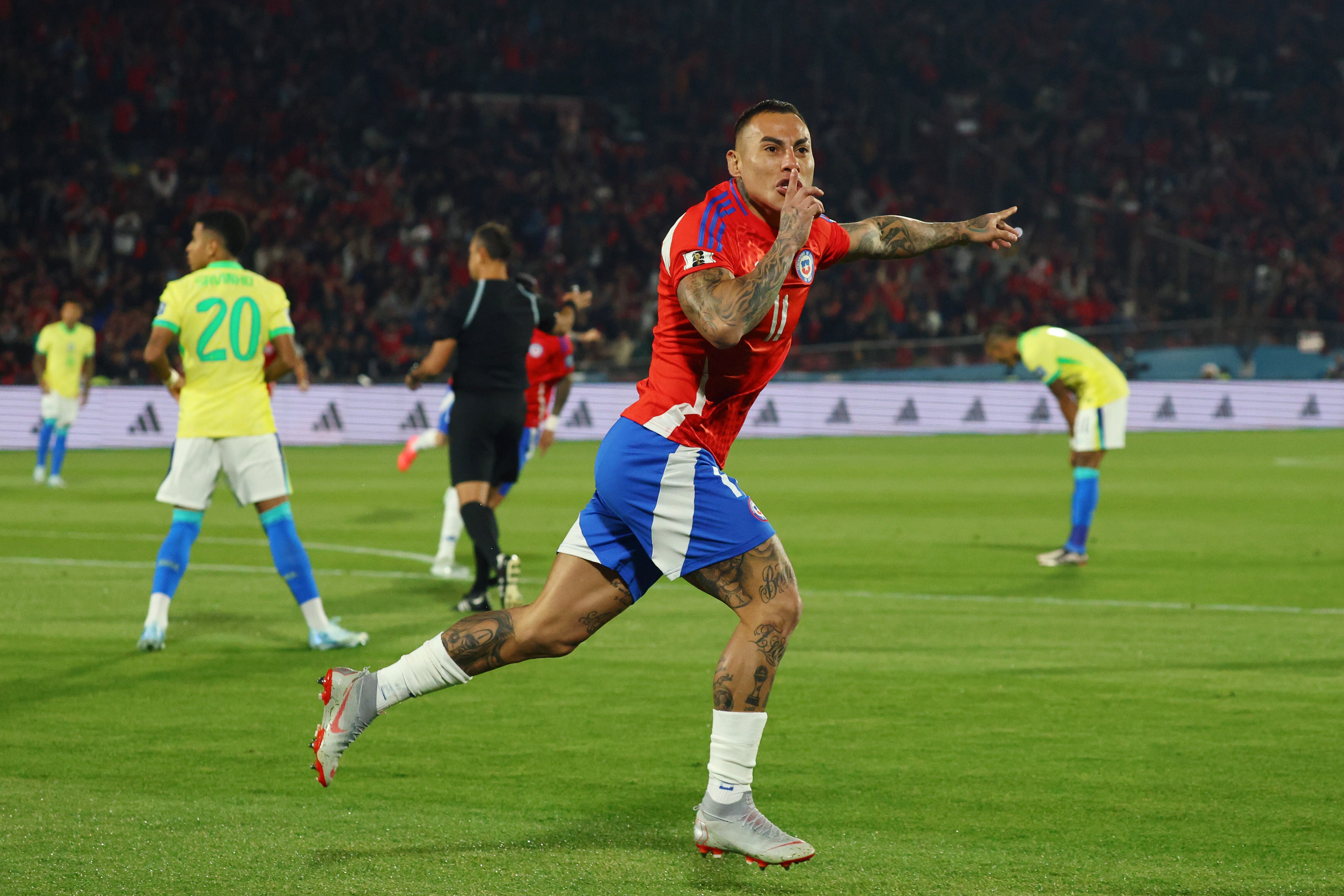 Chile vs Brasil (Photo by Marcelo Hernandez/Getty Images)