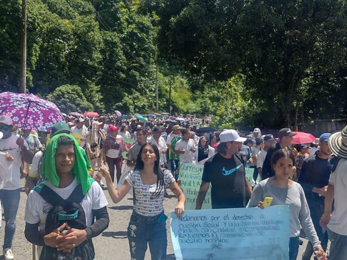 Valdivia: afectados por Hidroituango protestaron tras incumplimientos de EPM