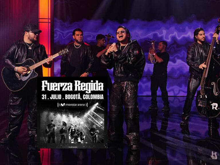 Fuerza Regida anuncia segundo concierto en Bogotá: fechas confirmadas y precios de boletería. Imagen de fondo de Getty Images