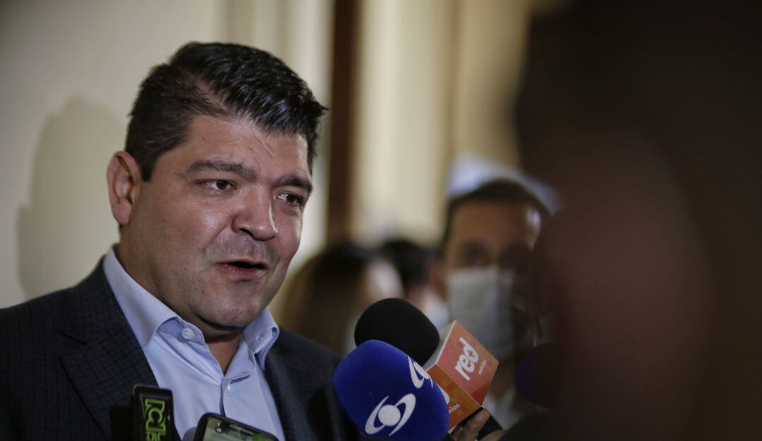 Juan Diego Gómez, presidente del Senado. 