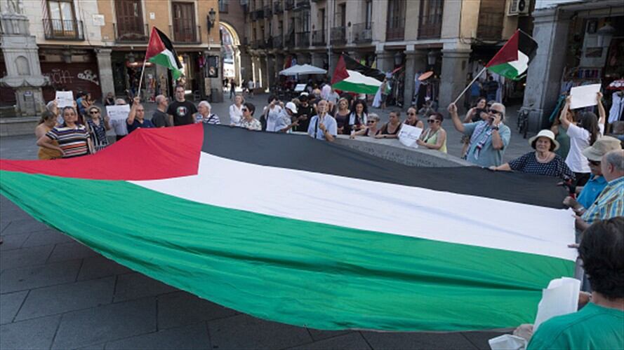 En sus últimos días de Gobierno, Santos reconoció a Palestina como Estado. Foto: Getty Images