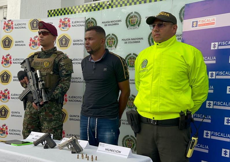 Capturan el hombre que atento contra la estación de policía de Barrancabermeja