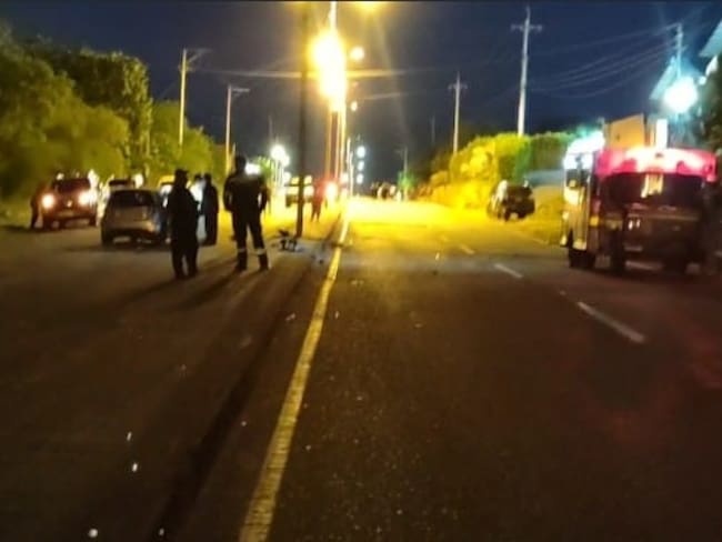 Homicidio en el anillo vial oriental, Cúcuta / Foto: Noticias Cúcuta 75