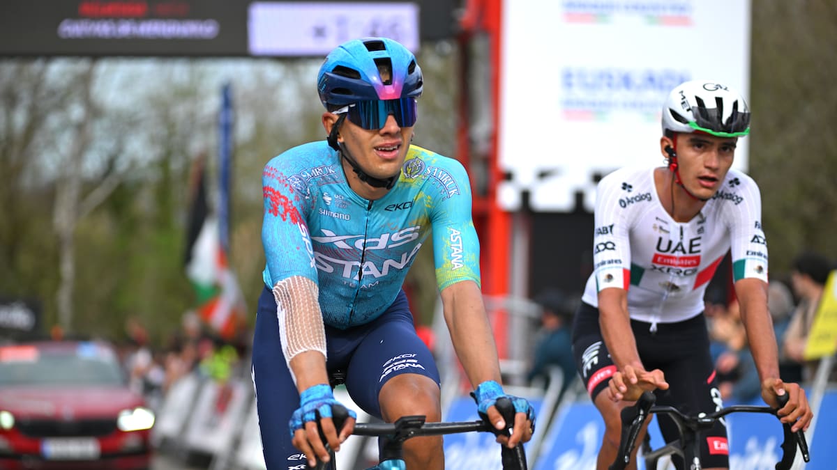 Harold Tejada, en el Top 10 de la Vuelta al País Vasco: Así quedaron los colombianos en la etapa 2