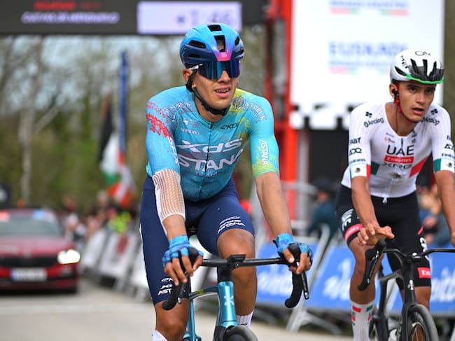 Harold Tejada, el mejor colombiano en la Vuelta al País Vasco. (Photo by Tim de Waele/Getty Images)